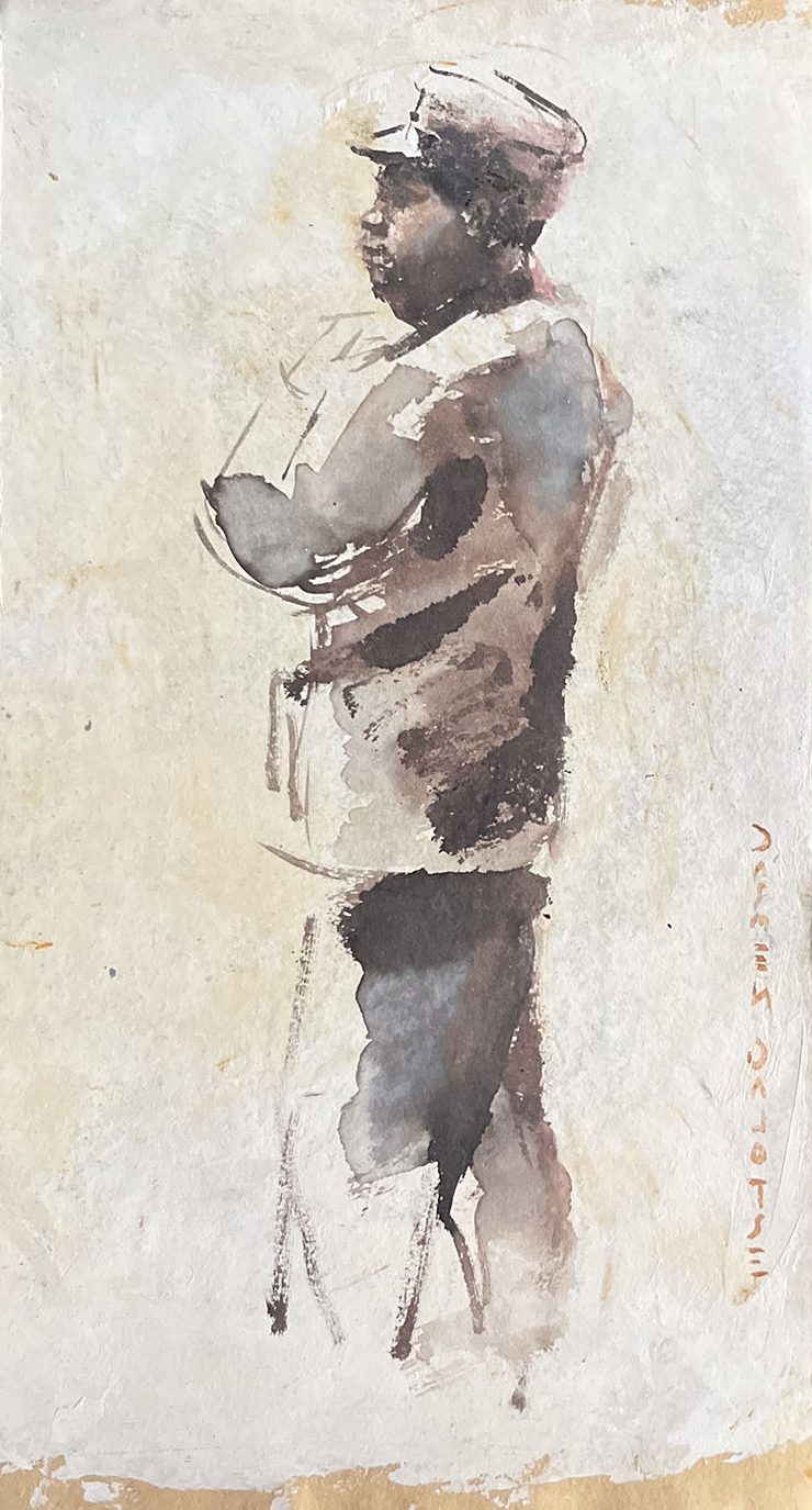 Portrait of a Young Man in Profile II